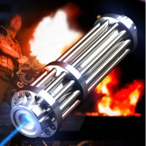 Blauer Laserpointer 30000mW Gattling Style