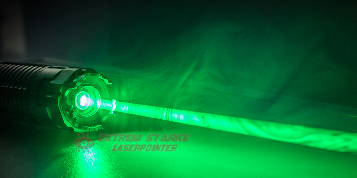 Laserpointer Grün sind die hellsten